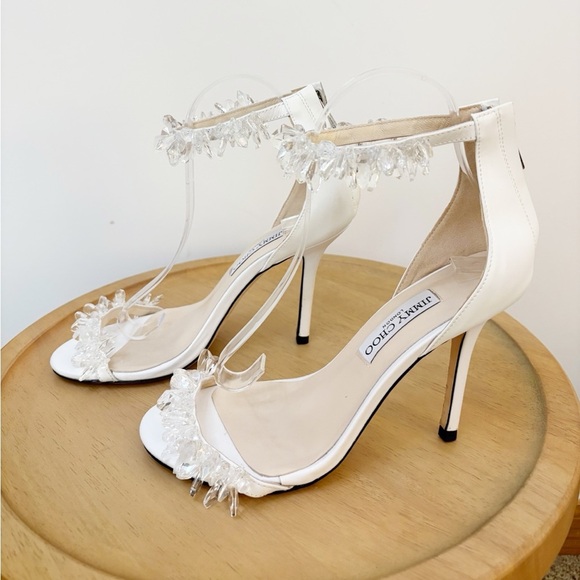 Jimmy Choo Maisel Crystal Heels - Picture 8 of 13
